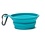 Messy Mutts Messy Mutts Collapsible Bowl Blue
