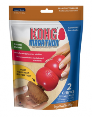 Kong Products Kong Marathon Dog Treat 2 Pack Peanut Butter Recipe
