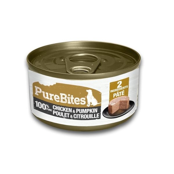 Pure Bites PureBites Protein Pate Chicken & Pumpkin  For Dogs 2.5oz