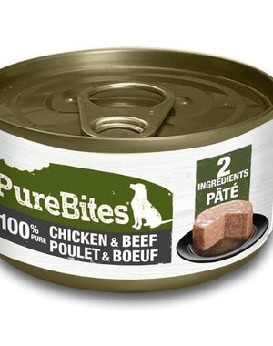 Pure Bites PureBites Protein Pate Chicken & Beef  For Dogs 2.5oz