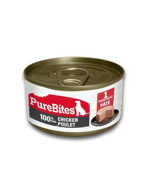 Pure Bites PureBites Protein Pate Chicken For Dogs 2.5oz