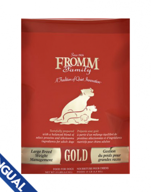 Fromm Family Pet Foods Fromm Gold Large Breed Weight Managment 13.61kg