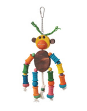 Hari Hari Smart Play Enrichment Parrot Toy -Monkey King