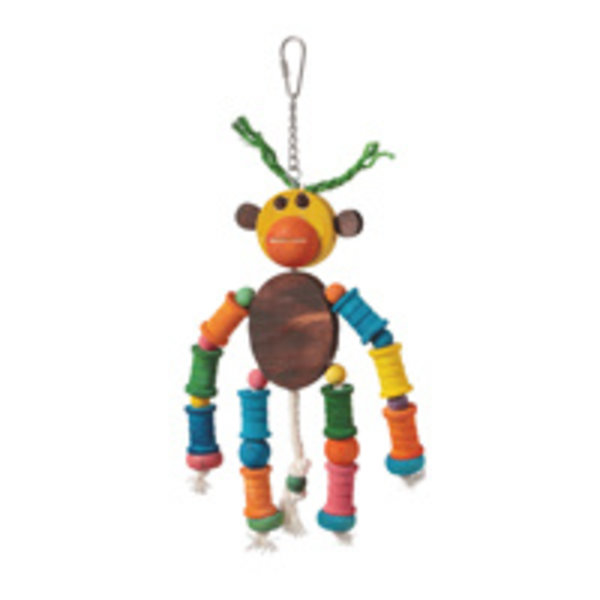 Hari Hari Smart Play Enrichment Parrot Toy -Monkey King