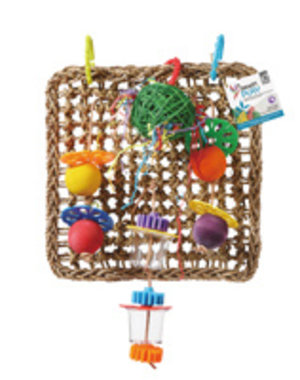 Hari Hari Smart Play Enrichment Parrot Toy -Foraging Wall