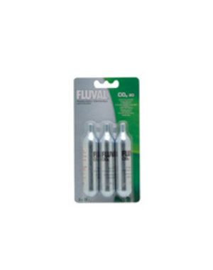 Fluval Fluval Pressurized Disposable CO2 Cartridges - 3 x 20 g