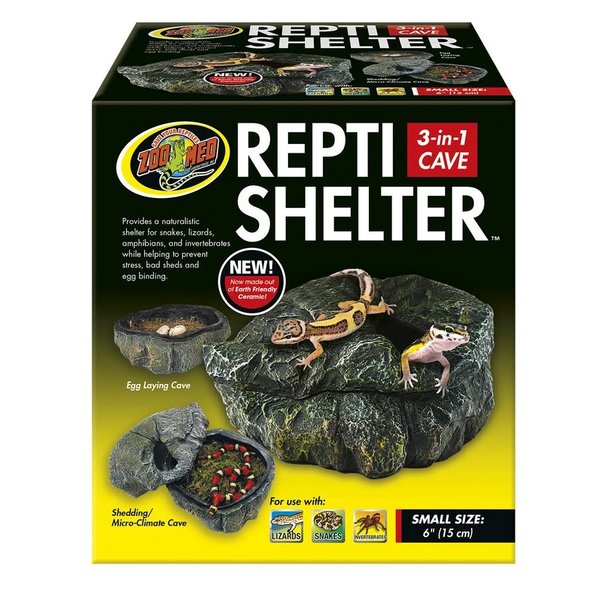Zoo Med Laboratories Zoo Med Repti Shelter 3-in-1 Cave