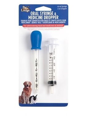 Miller Pet Lodge Oral Syringe And Medicine Dropper