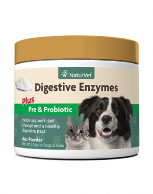 Nature Vet NaturVet Digestive Enzymes + Pre & Probiotics