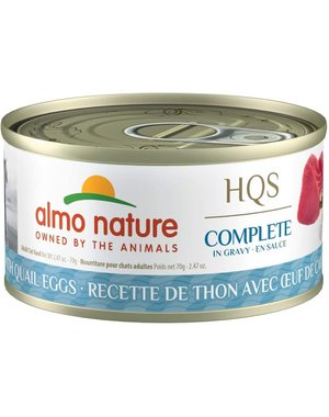 Almo Nature Almo Nature HQS Complete Tuna With Quail Eggs in Gravy70 g