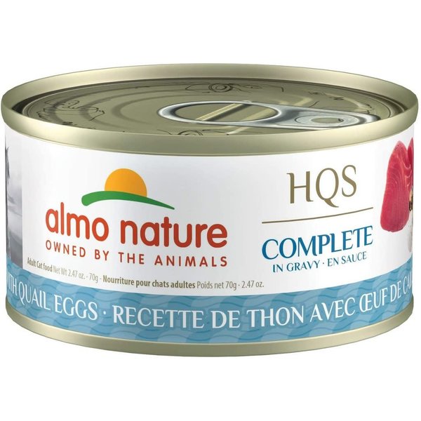 Almo Nature Almo Nature HQS Complete Tuna With Quail Eggs in Gravy70 g