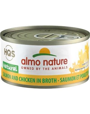 Almo Nature Almo Nature HQS Salmon And Chicken in Broth2.47oz