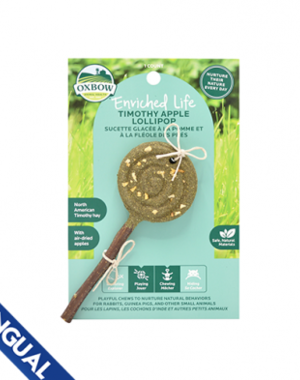Oxbow Oxbow Enriched Life Timothy Apple Lollipop