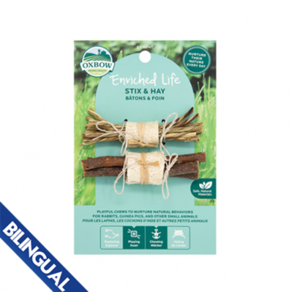 Oxbow Oxbow Enriched Life Stix & Hay