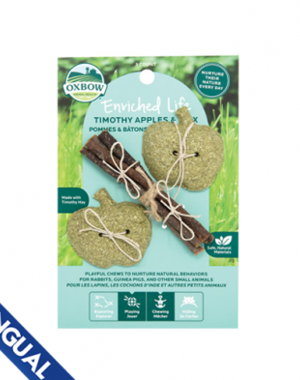 Oxbow Oxbow Enriched Life Timothy Apples & Stix