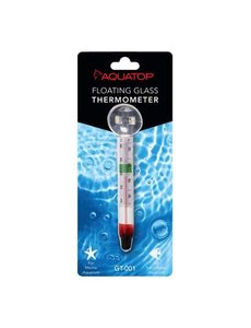 Aquatop AQUATOP Floating Glass Thermometer w/ Suction Cup