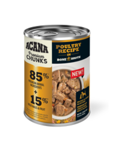 Acana Acana Premium Chunks Poultry Recipe in Bone Broth 12.8 oz