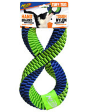 Nerf Dog Nerf Dog Hand Braided Twisted Infinity Tug