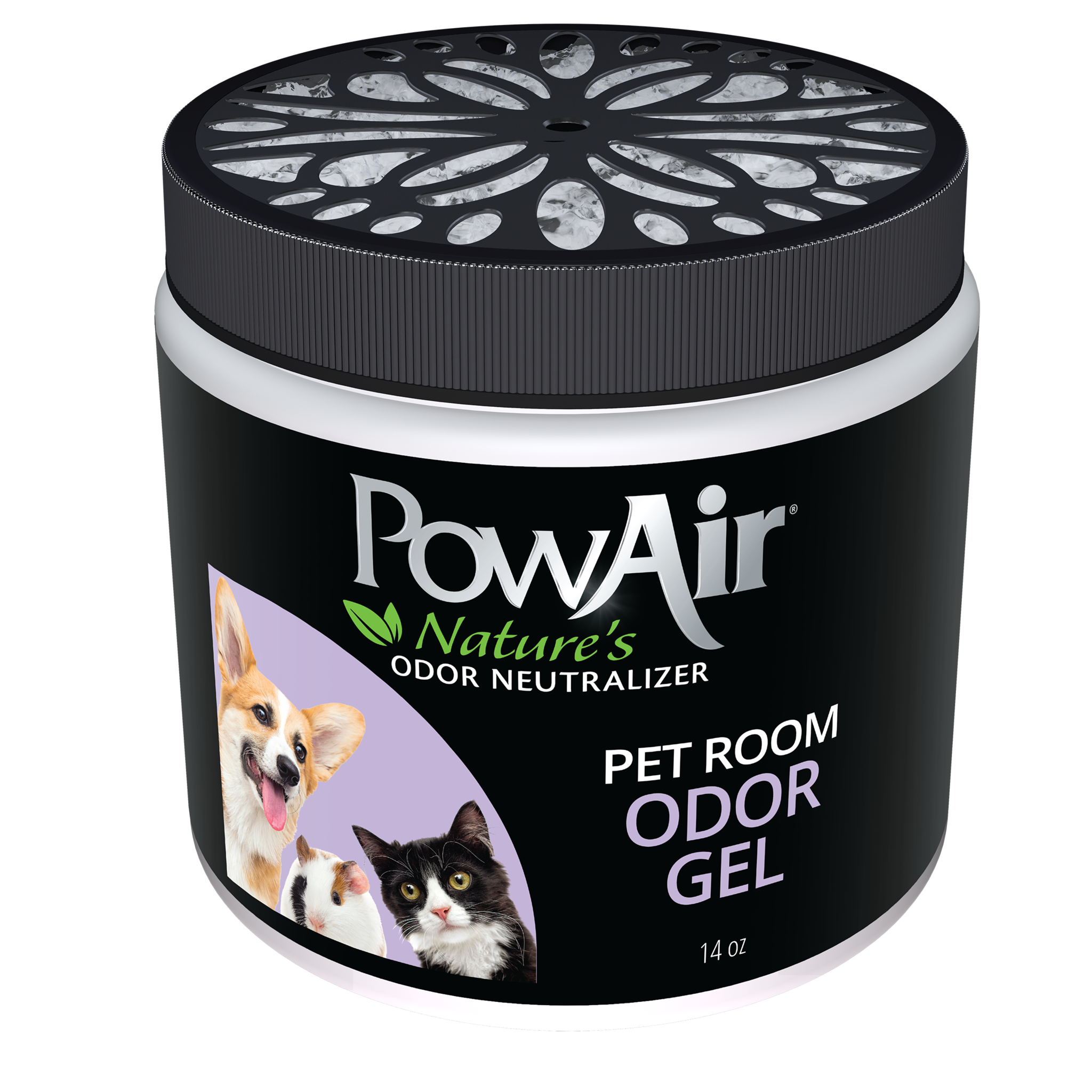 PowAir Pet Room Odour Gel 400g - Pet Paradise