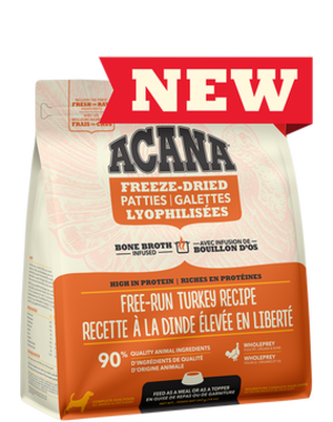 Acana Acana Freeze Dried Patties Free Run Turkey Recipe 14oz