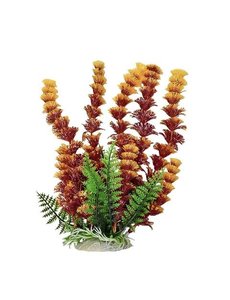 Aquatop AQUATOP Artificial Plant W/ Weighted Base -Cabomba-Like (Fire)