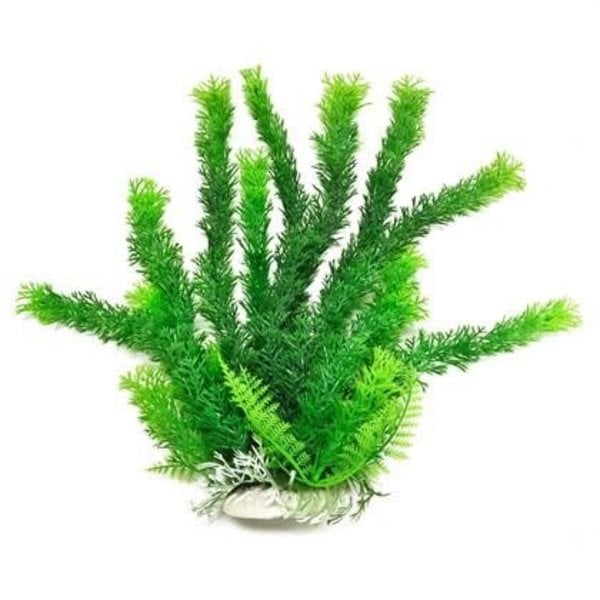 Aquatop AQUATOP Artificial Plant W/ Weighted Base -Cabomba-Like (Green)