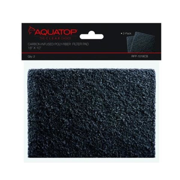 Aquatop AQUATOP Cut To Fit Filter Pad 18" x 10"-Carbon Infused Poly-fiber