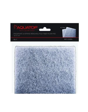 Aquatop AQUATOP Cut To Fit Filter Pad 18" x 10"-Phosphate & Nitrate Removing Poly-fiber