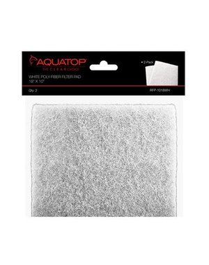 Aquatop AQUATOP Cut To Fit Filter Pad 18" x 10"-White Poly-fiber