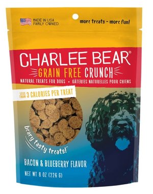 Charlee Bear Treats Charlee Bear Crunch Bacon & Blueberry 8 oz