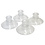 Zoo Med Laboratories Turtle Dock Replacement Suction Cups 4-Pack