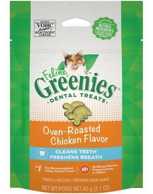 Greenies Greenies Feline Dental Treat Chicken Flavour 60g