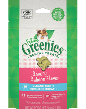 Greenies Greenies Feline Dental Treat Salmon Flavour 60g