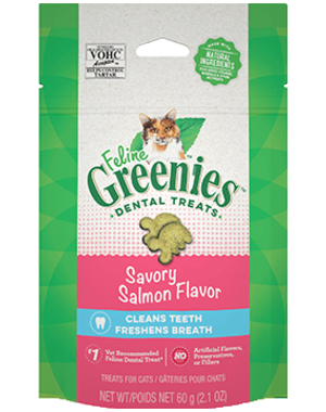 Greenies Greenies Feline Dental Treat Salmon Flavour 60g