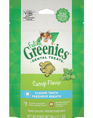 Greenies Greenies Feline Dental Treat Catnip Flavour 60g