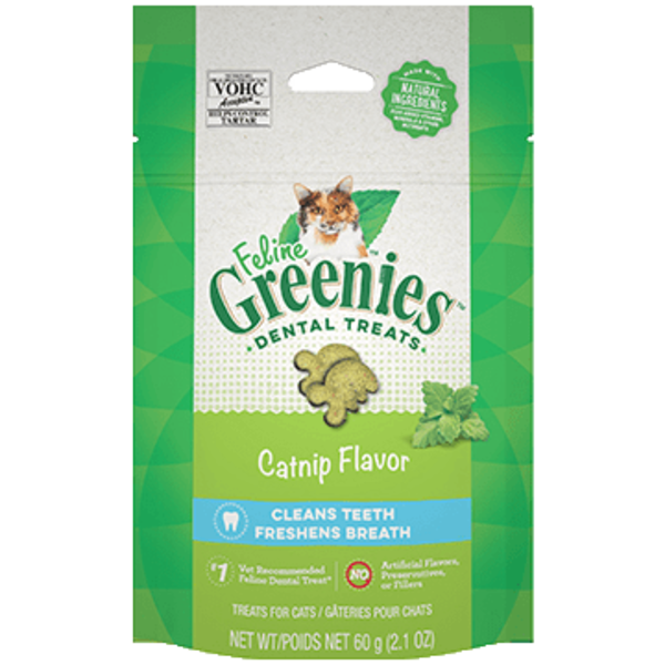 Greenies Greenies Feline Dental Treat Catnip Flavour 60g
