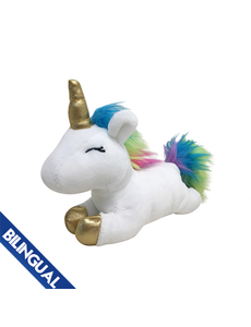 FouFou Dog FouFou Dog-Plush Unicorn White