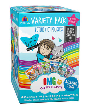 WeRuVa BFF Variety Pack Pouches Potluck o' Pouches  (12 Pack)