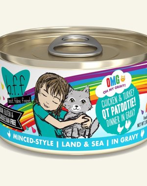 WeRuVa BFF OMG Chicken & Turkey QT Patootie 2.8oz