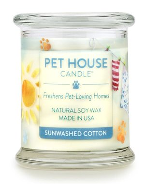 Pet House Pet House Candle Sunwashed Cotton  9 oz