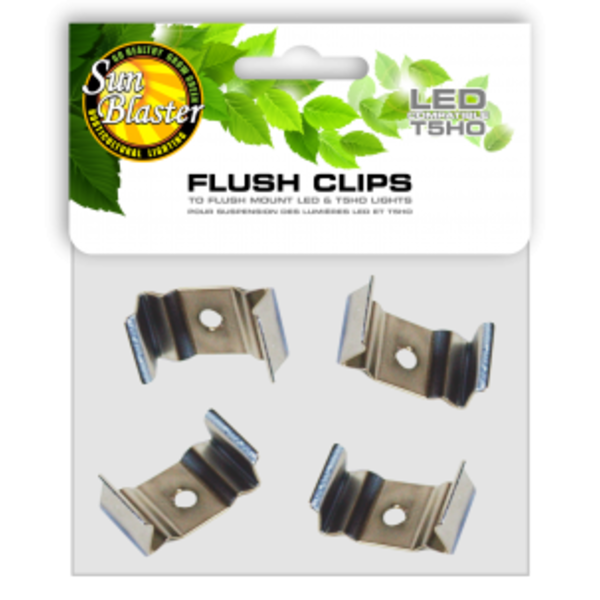 Sun Blaster SunBlaster Flush Clips 4 Clip Set
