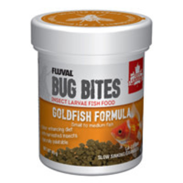 Fluval Fluval Bug Bites Goldfish Formula - Small to Medium - 1.4-1.6 mm granules - 45 g