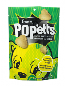 Fromm Family Pet Foods Fromm POP'etts Banana Peanut Buster Cracker Snacks for Dogs