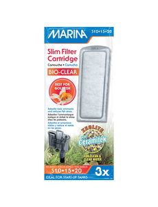 Marina Marina Bio Clear Cartridge for Slim Filters - 3 pack