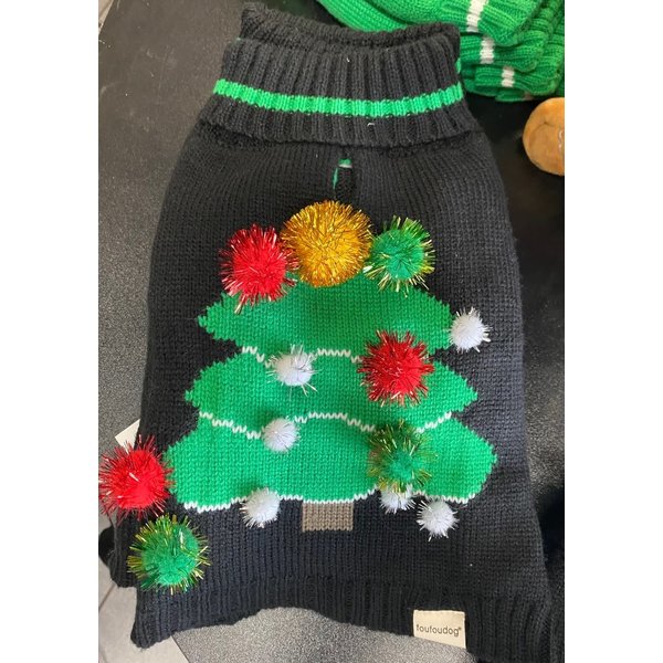 FouFou Dog FouFou Dog Ugly Christmas Tree Sweater