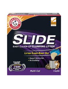 Arm Hammer Slide Cat Litter Clumping Multi Cat 12.7kg