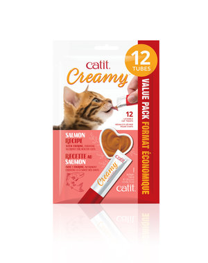 CatIt Catit Creamy Salmon Recipe - 12 Pack