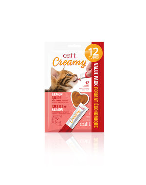 CatIt Catit Creamy Salmon Recipe - 12 Pack