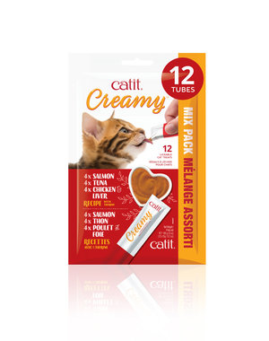CatIt Catit Creamy Mixed Flavours - 12 Pack