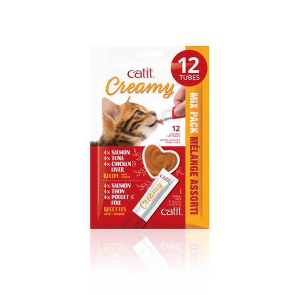CatIt Catit Creamy Mixed Flavours - 12 Pack